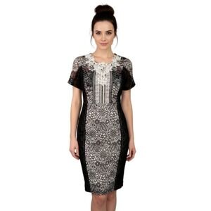 Anthropologie Beguile Byron Lars Size 0 Dress Sequins Cocktail Wedding Guest